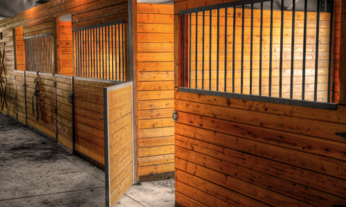 Barn stalls