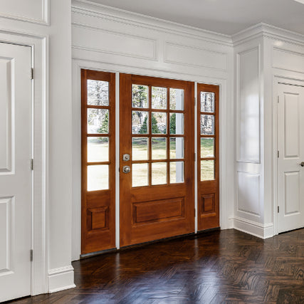 DoorsLarge interior doors inside of a home.