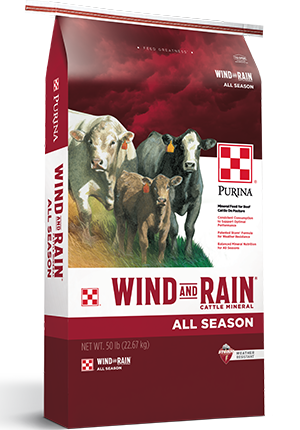 Purina® Wind and Rain® Storm® All Season 7.5 Complete Beef Cattle Mineral