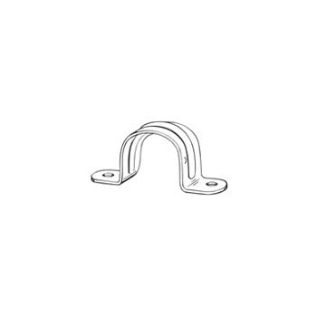 Hubbell/Raco 2093 Conduit Strap, Two Hole, Steel ~ 3/4